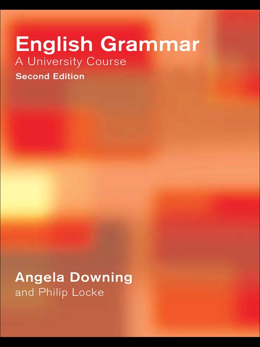 Title details for English Grammar by Angela Downing - Available